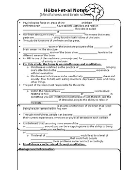 Preview of Hozel et al. notes (PowerPoint sold separately)