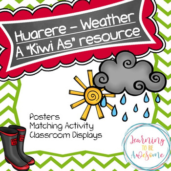 Preview of Huarere - Weather and Seasons - A New Zealand classroom resource