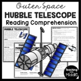 Hubble Space Telescope Reading Comprehension Worksheet Out