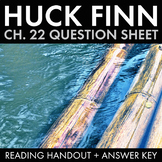 Huck Finn Ch. 22 Worksheet, Col. Sherburn Shames the Mob i