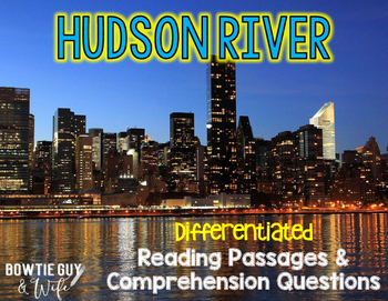 Preview of Hudson River Differentiated Nonfiction Reading Passages