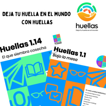 Preview of Huellas 1 Full Curriculum