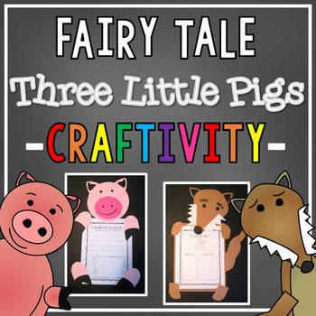 Preview of Huff & Puff {Writing Craftivities for the Three Little Pigs}