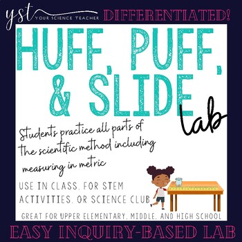 Preview of Huff, Puff, and Slide Experimental Design Lab