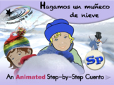 Hugamos un muñeco de nieve - Animated Step-by-Step Cuento 