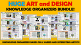 Huge Art and Design Knowledge Organizers Bundle!