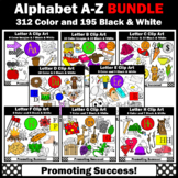 500+ Alphabet Clipart with Pictures A-Z Beginning Sounds C