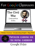 Huge Civil War Comprehensive Unit & Interactive Google Sli