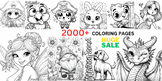 Huge Coloring Sheet for All Ages (2000+)