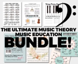 Huge MUSIC THEORY BUNDLE, Ultimate Music Student Tools, Mu