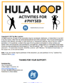 Hula Hooping Lesson and Activity Guide