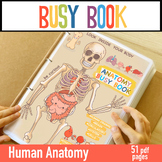 Human Anatomy Busy Book / Human Body Homeschool Toddler Ac