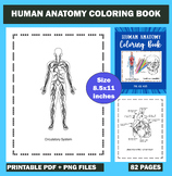Human Anatomy Coloring Book: Instructive guide for The hum