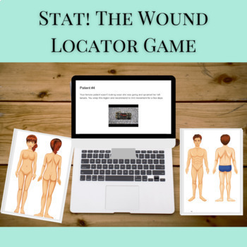 Preview of Human Anatomy - Directional and Regional Terminology Game
