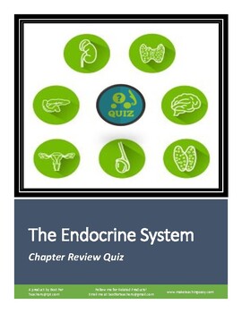 Preview of Human Anatomy & Physiology Unit Review Quiz: The Endocrine System