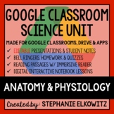 Human Anatomy and Physiology Google Classroom Lesson Bundle