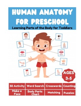 Preview of Human Anatomy for Preschool - Learning Parts of the Body for Toddlers