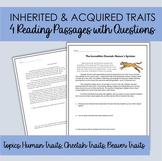 Animal Adaptations: Inherited & Acquired Traits Reading Co