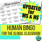 Human Bingo Back to School Activity - Updated for the dive