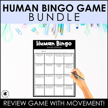 Preview of Human Bingo Review Games Bundle