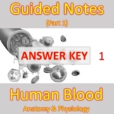 Human Blood Guided Notes (Part 1) ANSWER KEY