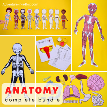 Preview of Human Body Anatomy for Kids: Complete Bundle