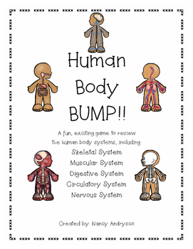 Preview of Human Body Systems BUMP! Review Game