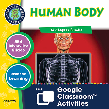 Preview of Human Body BUNDLE - Google Slides Gr. 5-8