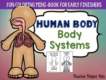 Preview of Human Body-Body Systems Coloring Book