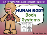 Human Body-Body Systems Coloring Book