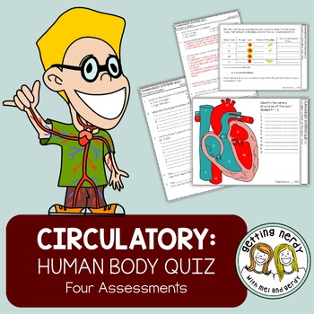 Preview of Human Body - Circulatory / Cardiovascular System Quiz Pack