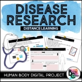 Human Body Disease Project *Digital Distance Learning Version*