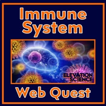 Preview of Human Body Immune System Activity WebQuest with Google Docs Version