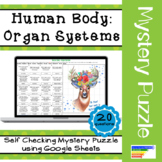 Human Body: Organ Systems Mystery Picture Puzzle using Goo