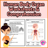 Human Body Organ Worksheets