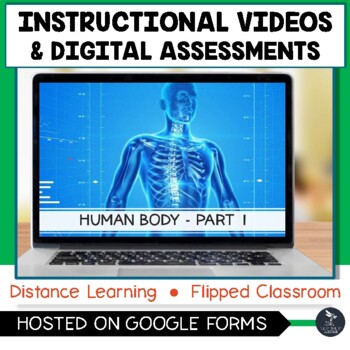 Preview of Human Body Part 1 Instructional Videos & Quiz