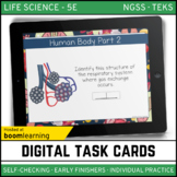 Human Body Part 2 Digital Task Cards - Boom Cards