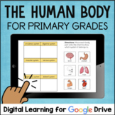 Human Body Parts of the Body DIGITAL Activities Google Dri