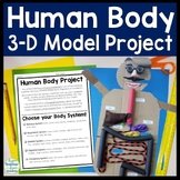 Human Body Project 3-D Model of a Human Body System| Huma