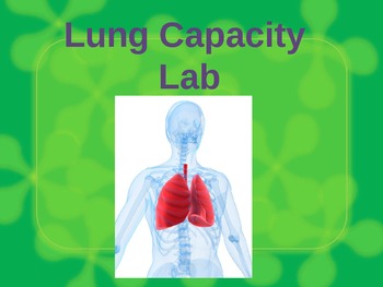 Preview of Human Body RESPIRATORY - Lung Capacity Lab