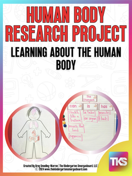 Preview of Human Body: A Research and Writing Project PLUS Centers!