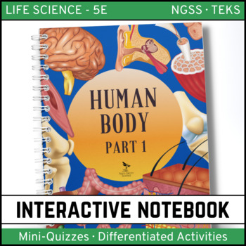 Preview of Human Body Science Interactive Notebook - Part 1