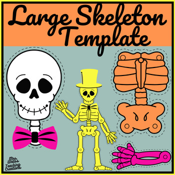 Preview of Human Body Skeleton Craft & DIY Halloween Craft and Halloween Decor Ideas