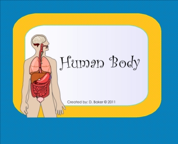 Preview of Human Body Smartboard Lesson