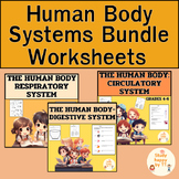 Human Body System Bundle | Digestive | Circulatory | Respi