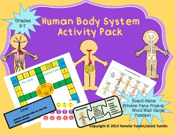 Preview of Human Body System Mega Science Pack (Suitable for grades 3-7)