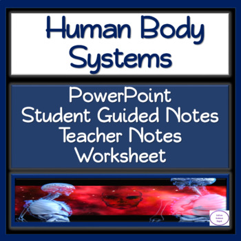 Human Body System: PowerPoint, Student Guided Notes, Teacher Notes ...