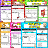 Human Body System Project Bundle *Includes 6 Systems*
