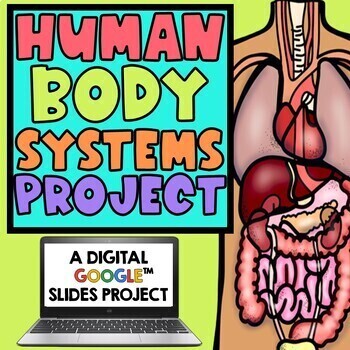 Preview of Human Body System Project! - Google Slides Digital Project - Human Anatomy