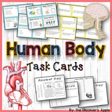 Human Body Systems Task Cards: 2 Sets for Differentiated L
